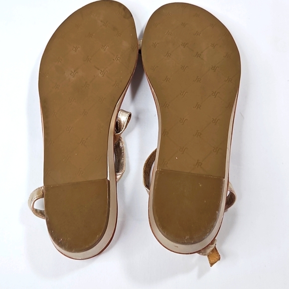 Jack Rogers Gold Women's Sandals Size 9 - Picture 7 of 7